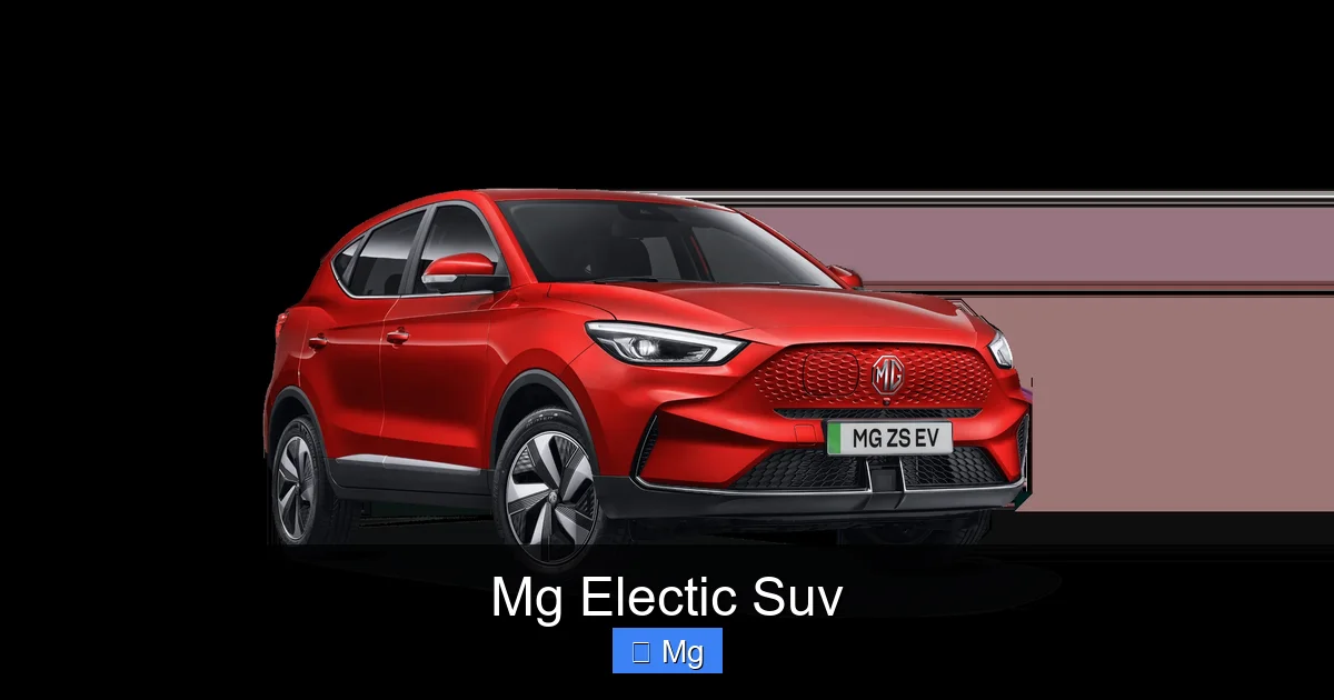 Mg Electic Suv