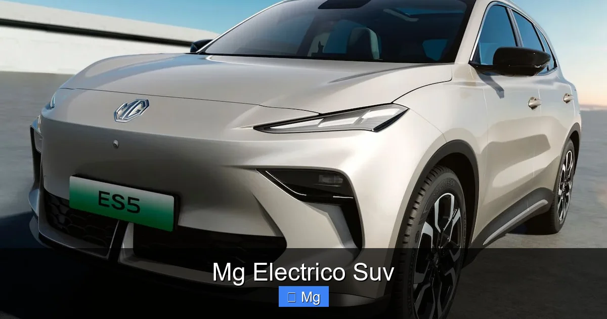 Mg Electrico Suv