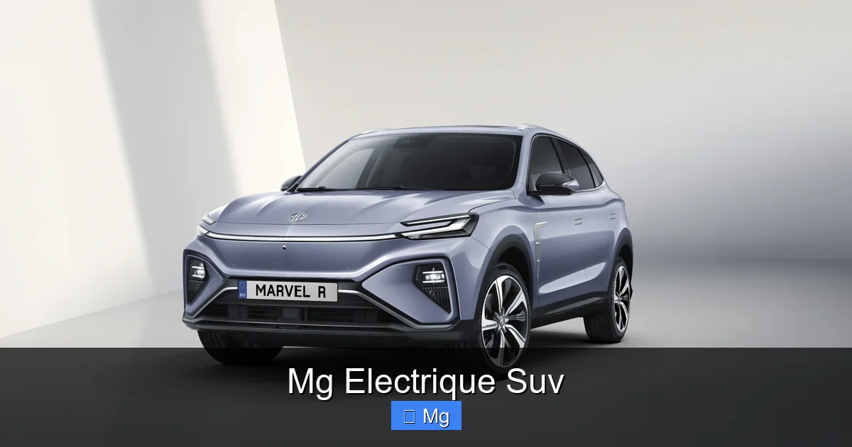 Mg Electrique Suv