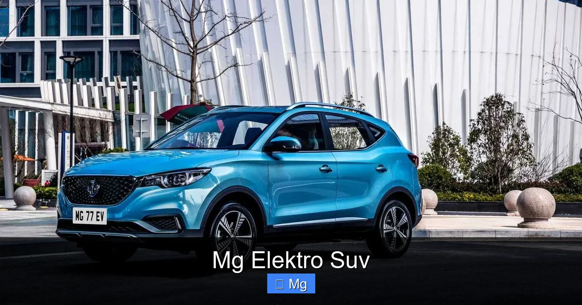 Mg Elektro Suv