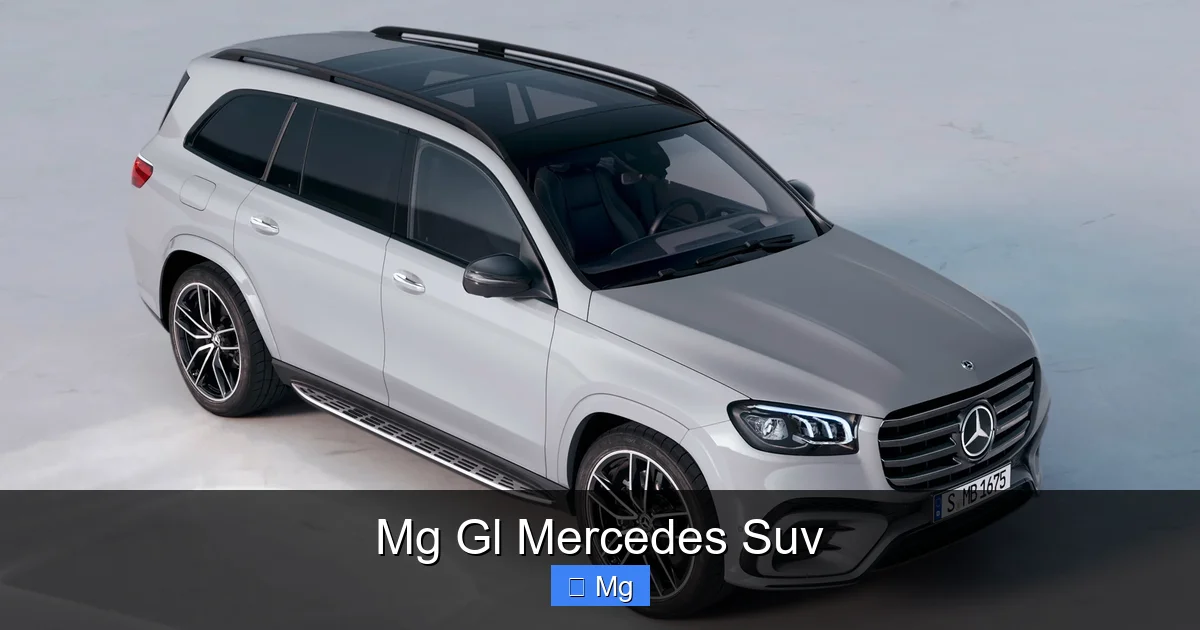Mg Gl Mercedes Suv