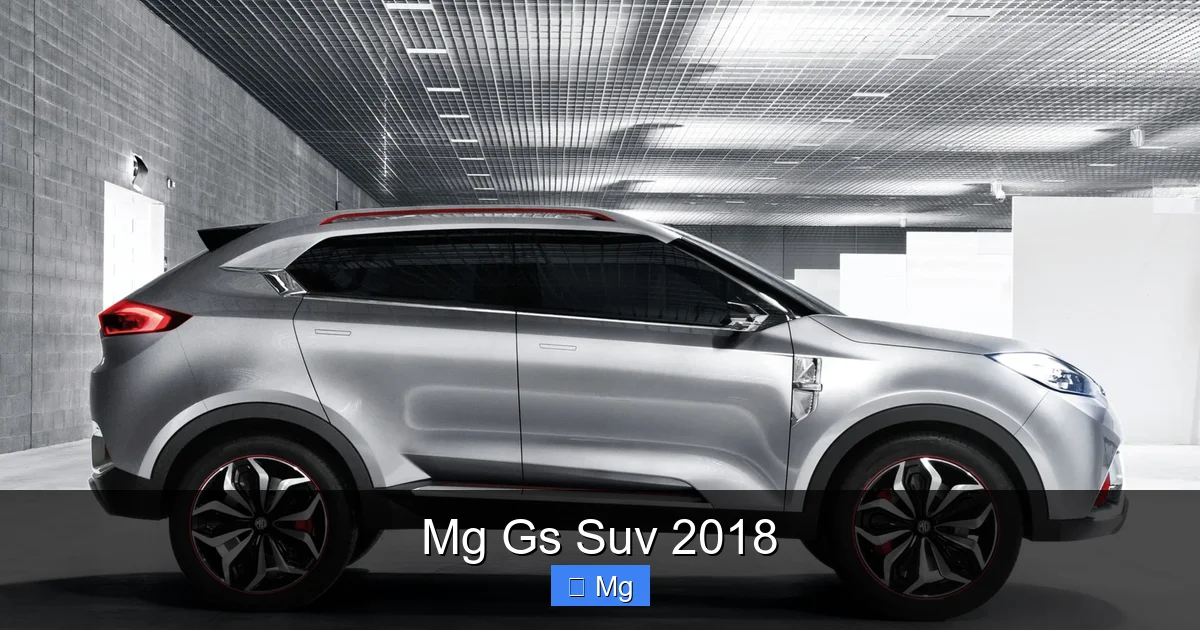 Mg Gs Suv 2018