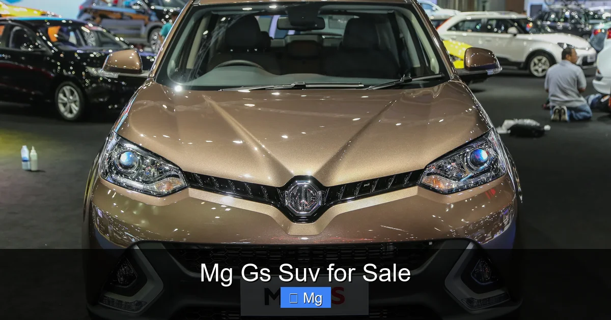 Mg Gs Suv for Sale