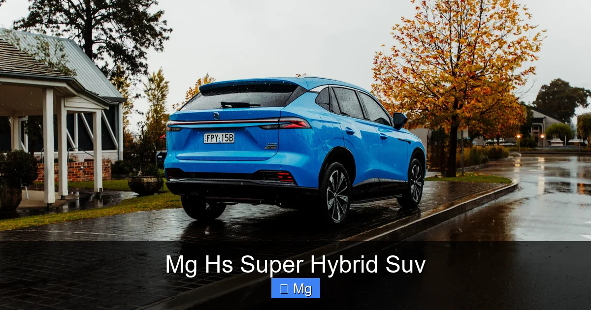 Mg Hs Super Hybrid Suv