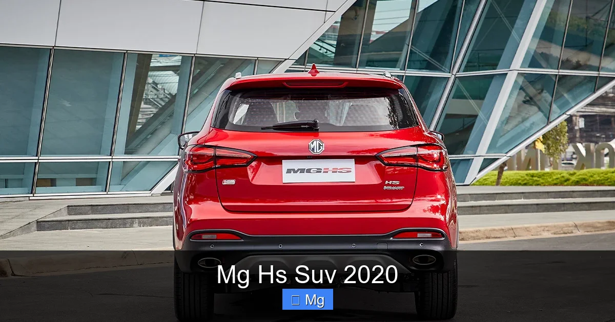 Mg Hs Suv 2020