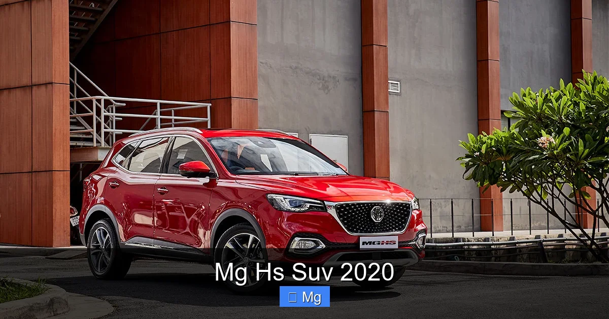 Mg Hs Suv 2020