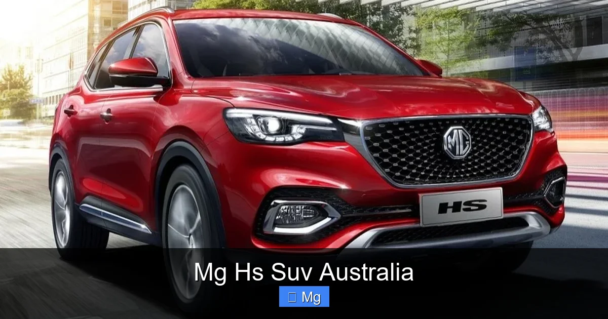 Mg Hs Suv Australia