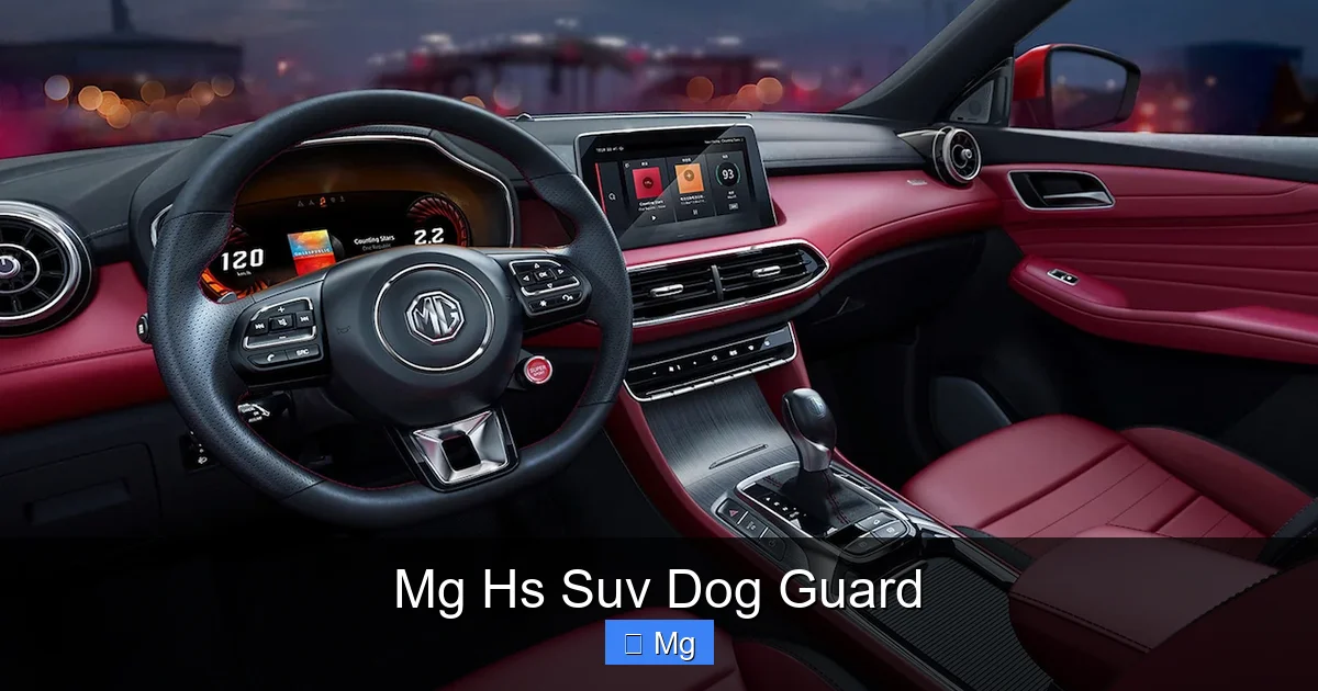 Mg Hs Suv Dog Guard