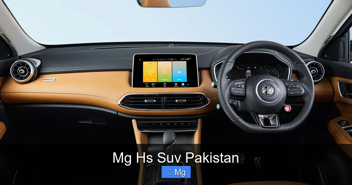 Mg Hs Suv Pakistan