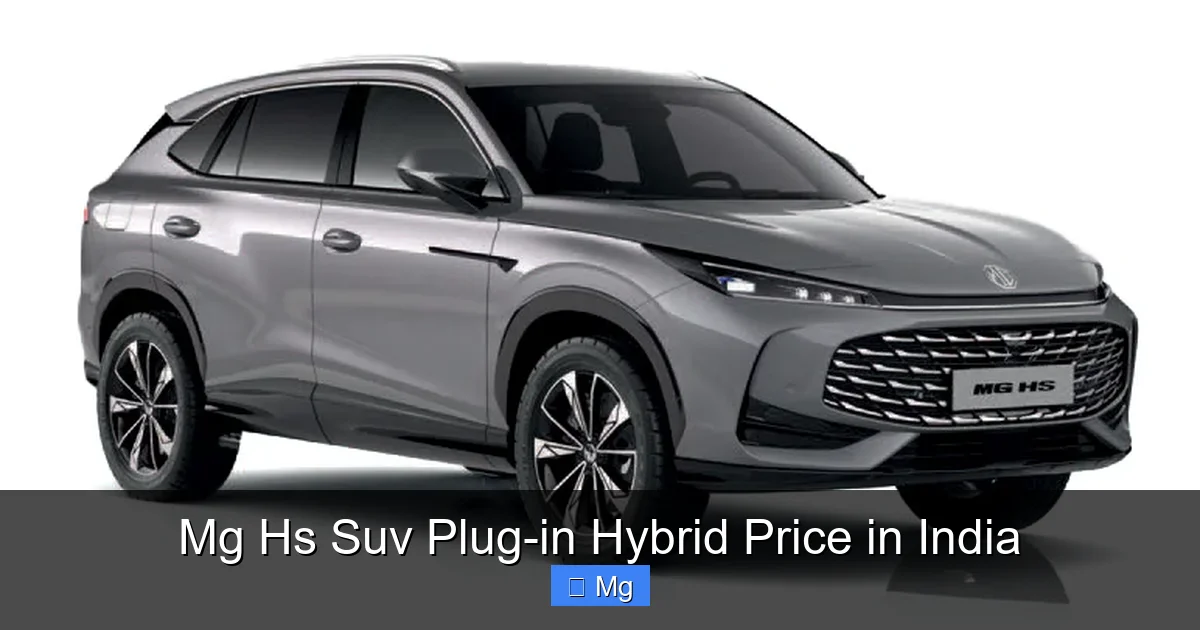 Mg Hs Suv Plug-in Hybrid Price in India