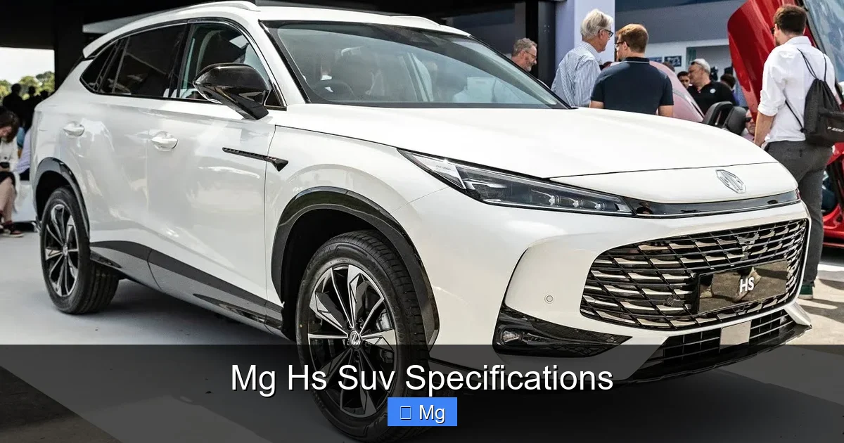 Mg Hs Suv Specifications