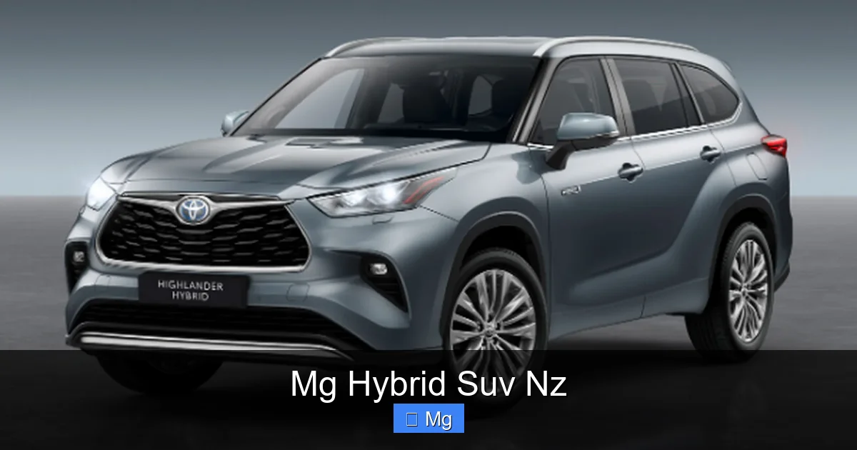 Mg Hybrid Suv Nz