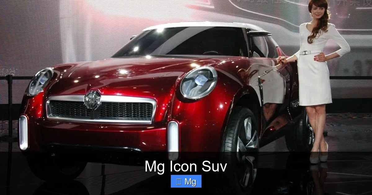 Mg Icon Suv