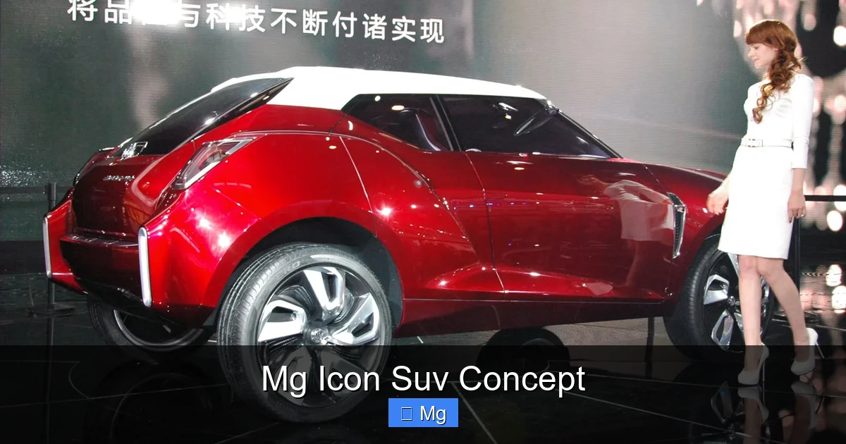 Mg Icon Suv Concept