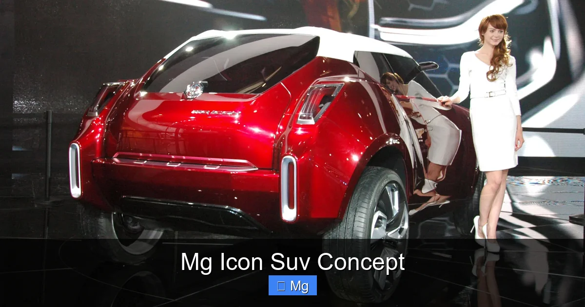 Mg Icon Suv Concept