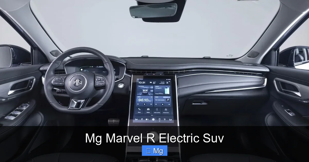 Mg Marvel R Electric Suv