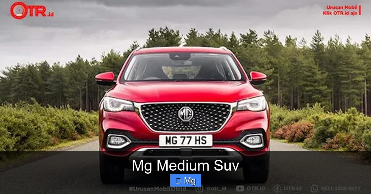 Mg Medium Suv