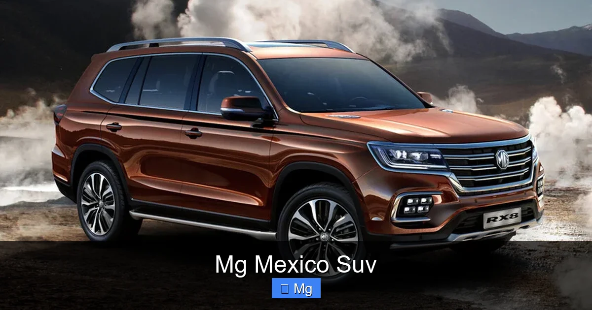 Mg Mexico Suv