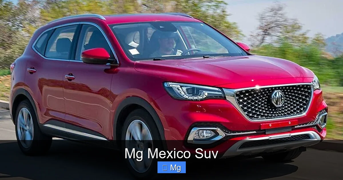 Mg Mexico Suv