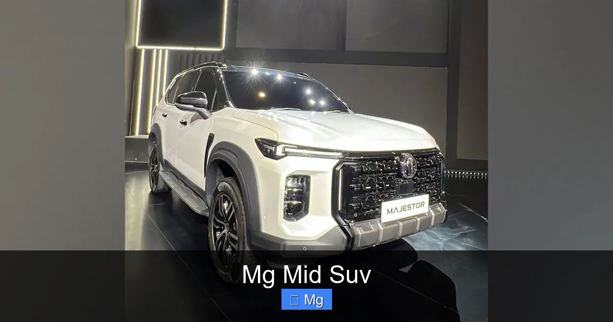 Mg Mid Suv