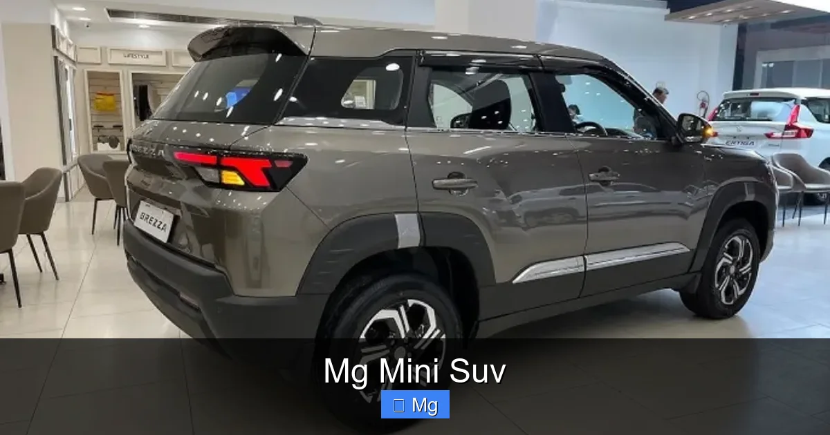 Mg Mini Suv