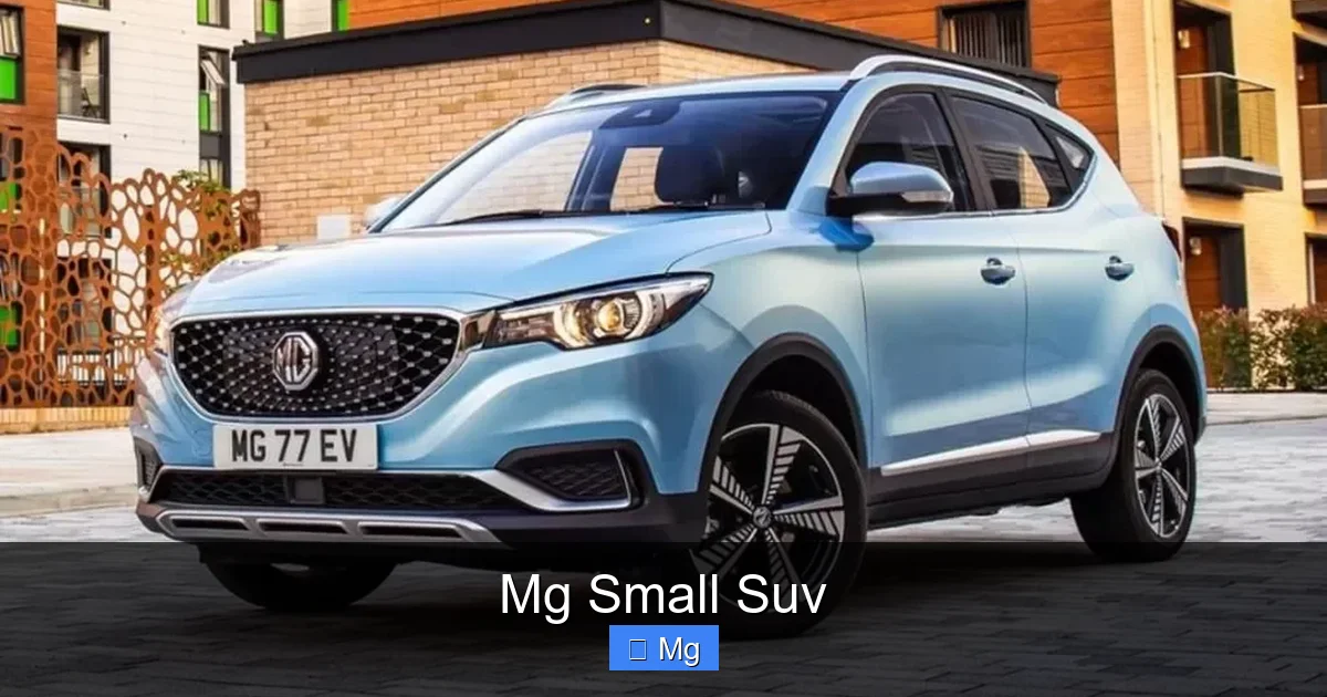 Mg Small Suv