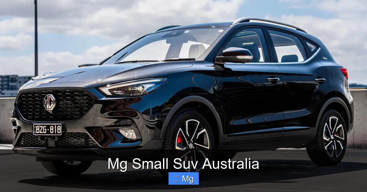 Mg Small Suv Australia