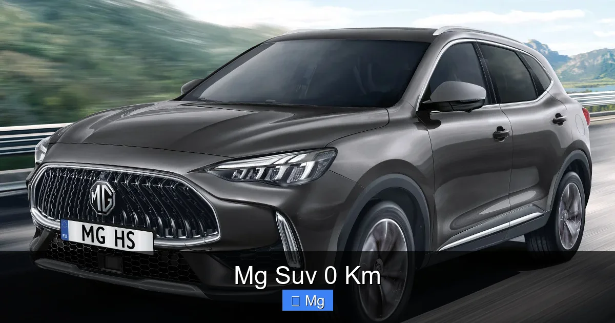 Mg Suv 0 Km