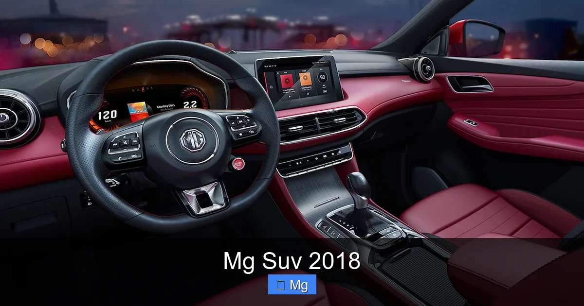 Mg Suv 2018