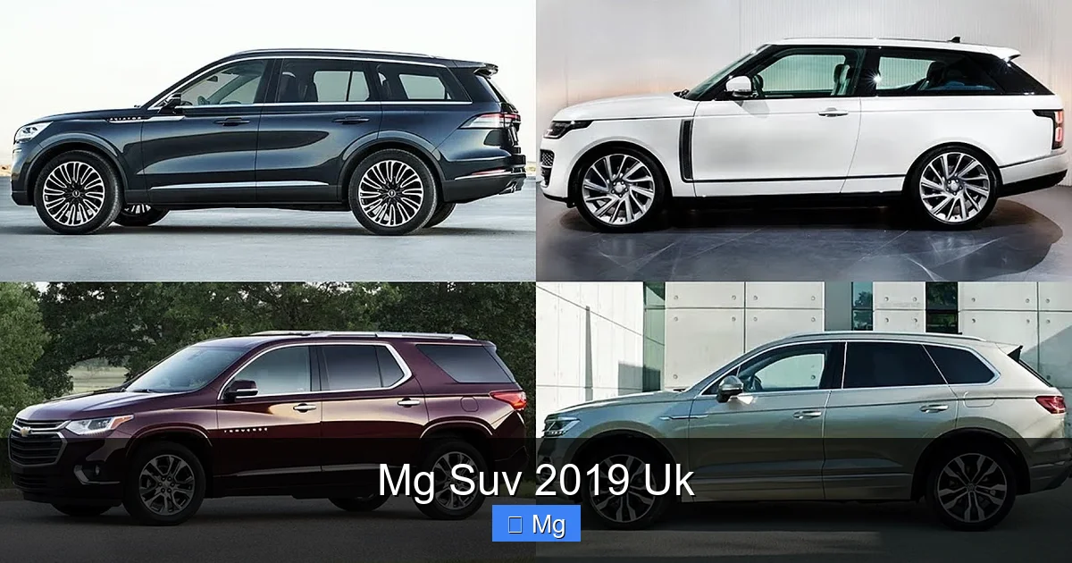 Mg Suv 2019 Uk