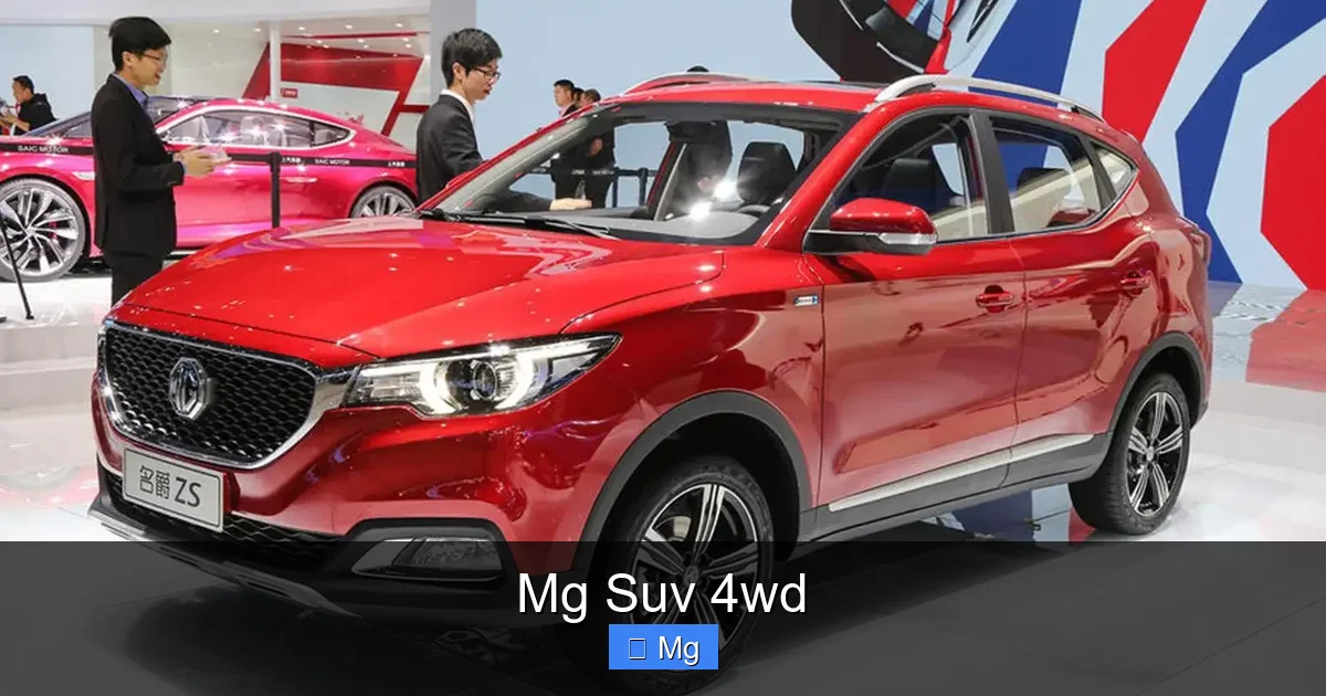 Mg Suv 4wd