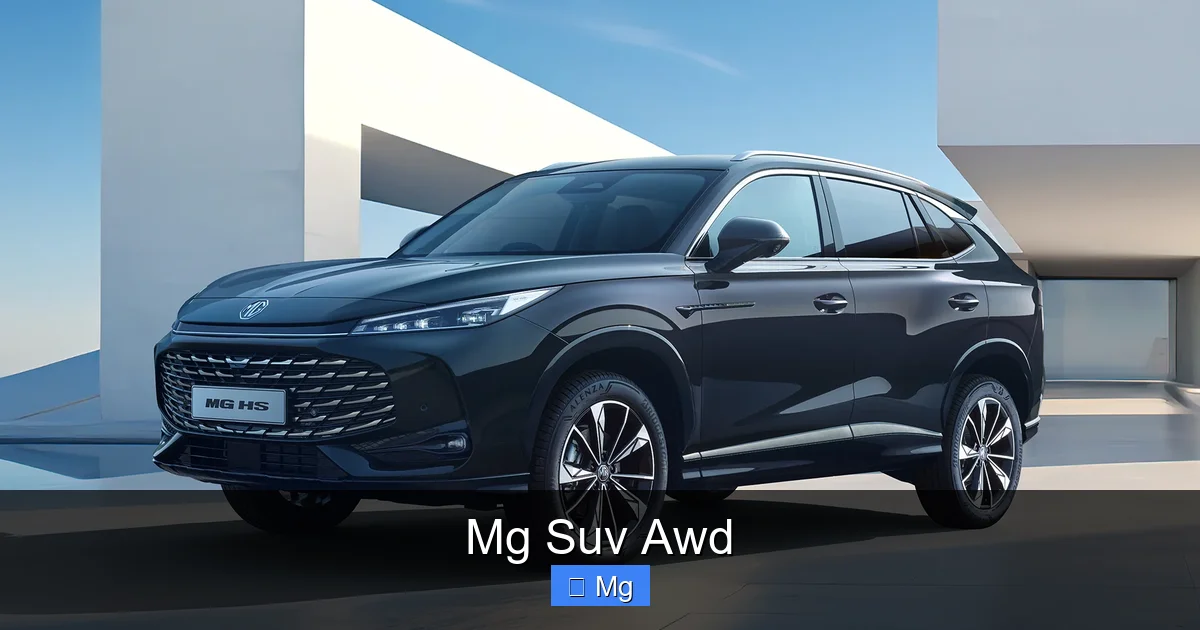 Mg Suv Awd