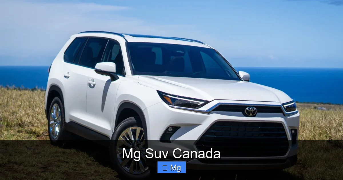 Mg Suv Canada
