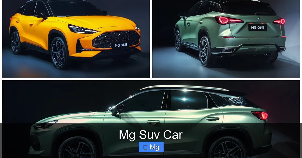 Mg Suv Car