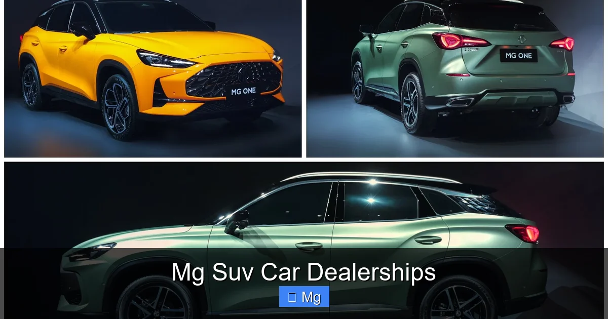 Mg Suv Car Dealerships