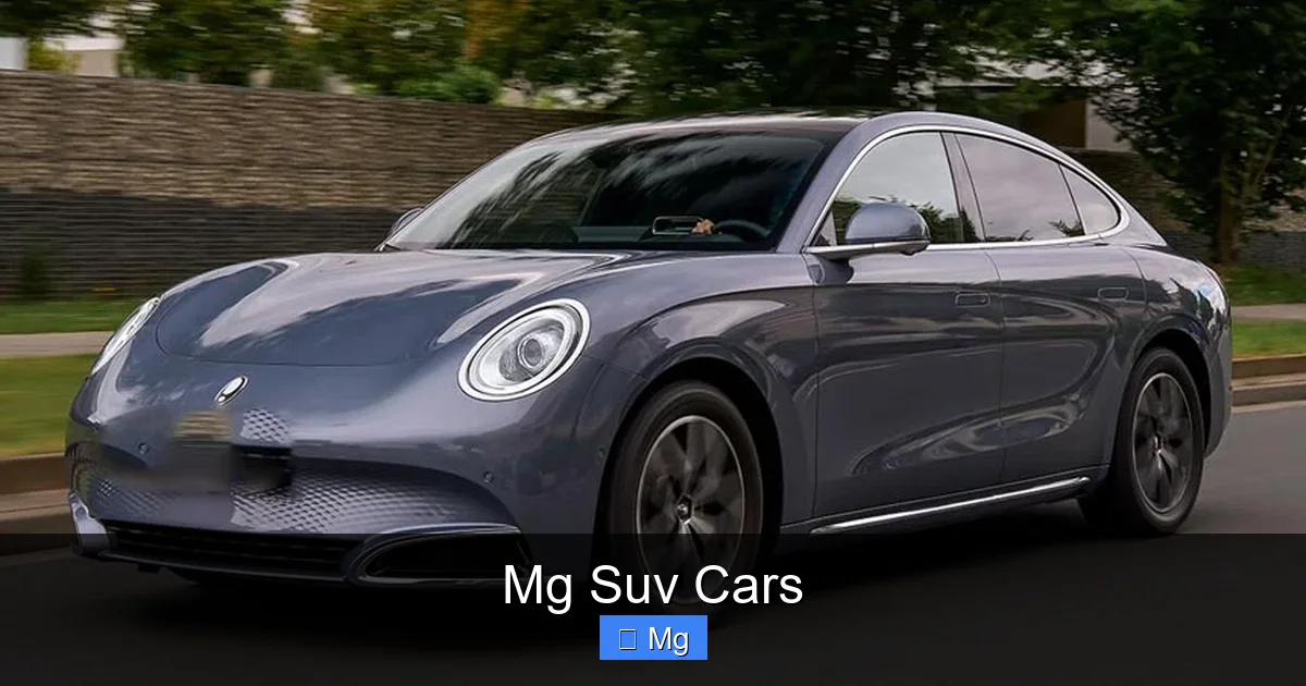 Mg Suv Cars