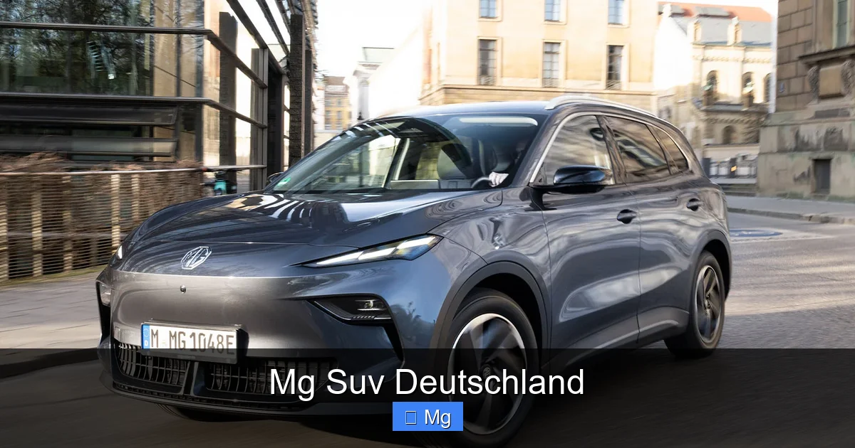 Mg Suv Deutschland