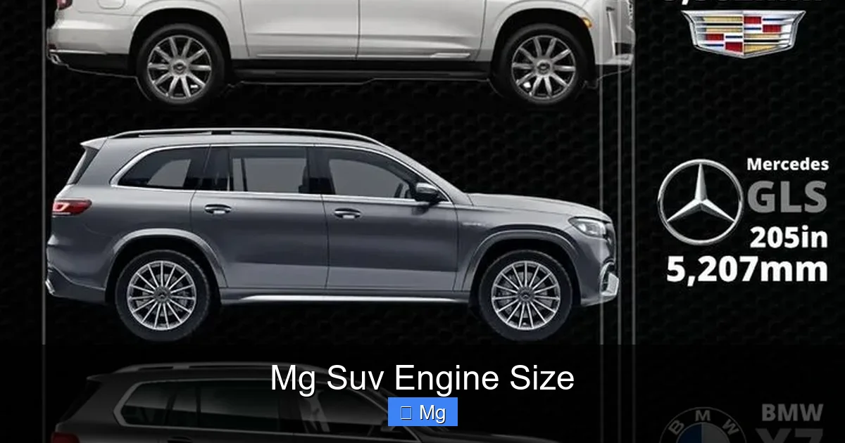 Mg Suv Engine Size