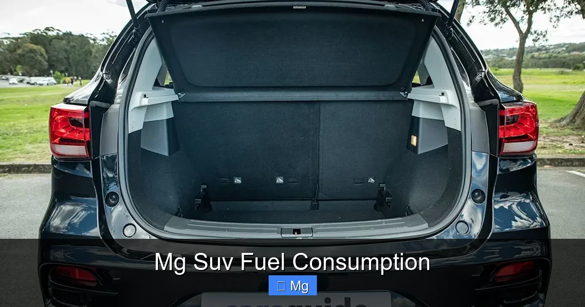 Mg Suv Fuel Consumption