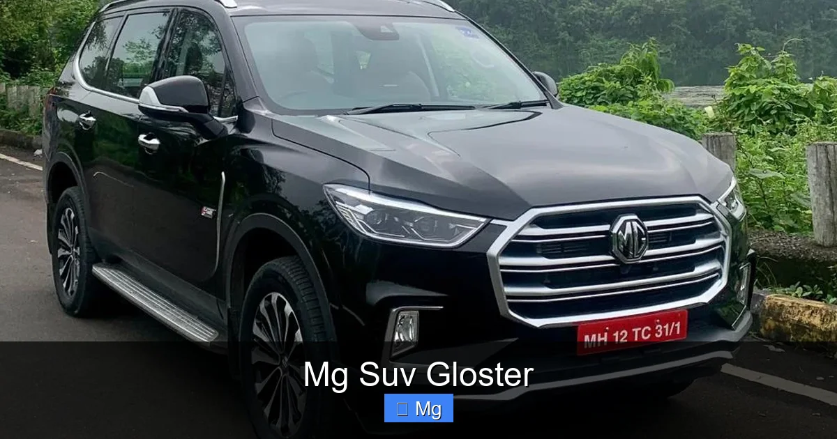 Mg Suv Gloster