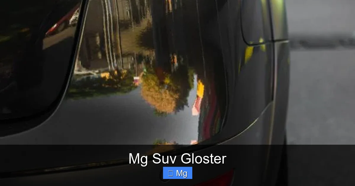 Mg Suv Gloster