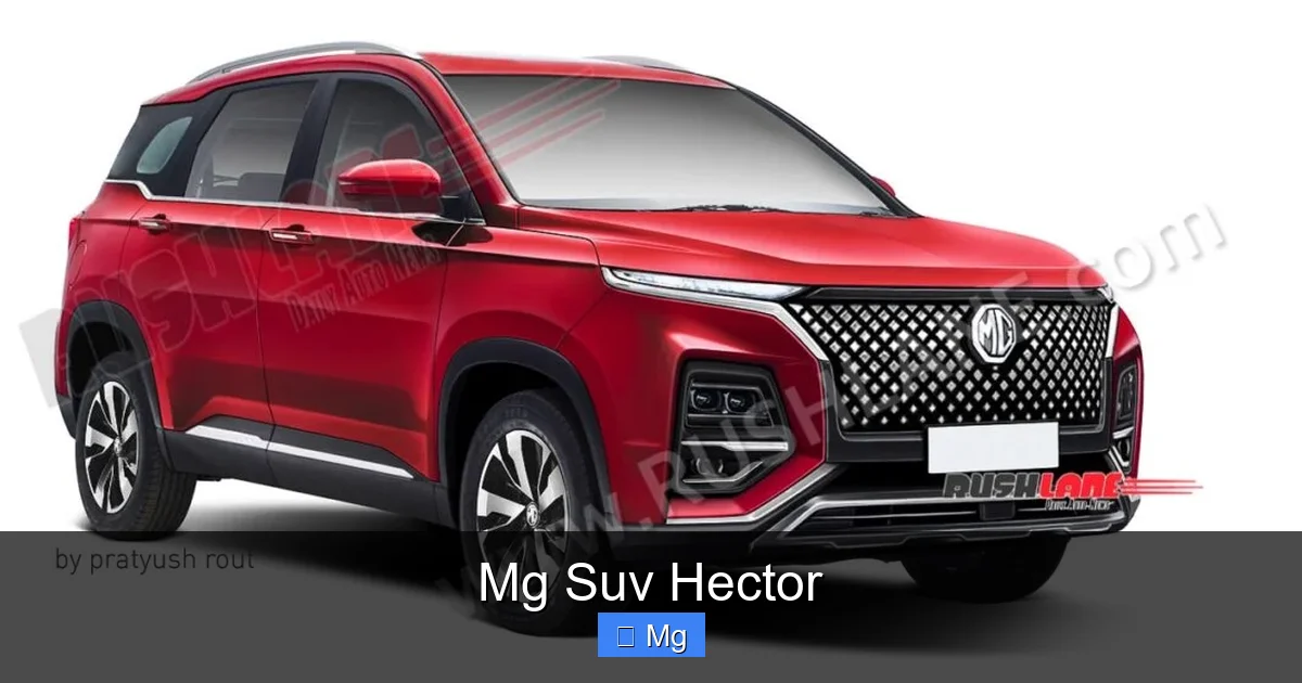Mg Suv Hector
