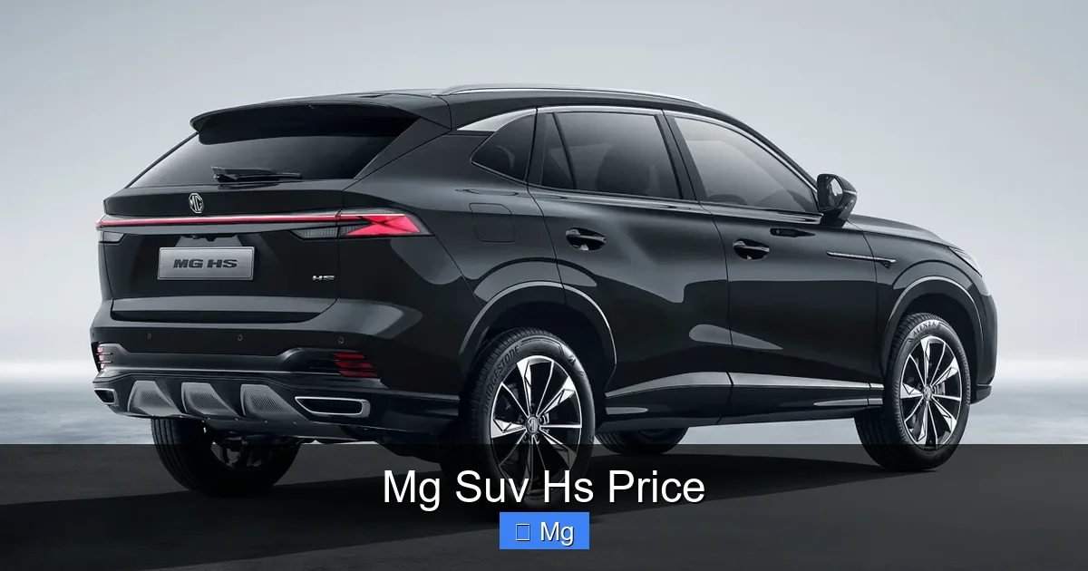 Mg Suv Hs Price