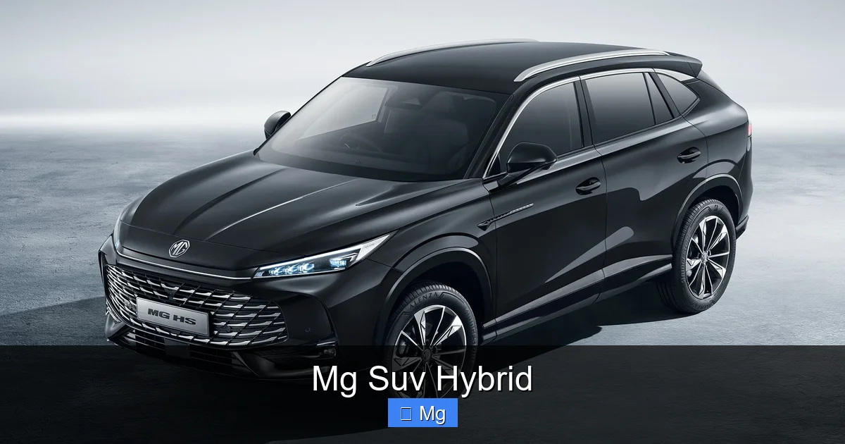 Mg Suv Hybrid