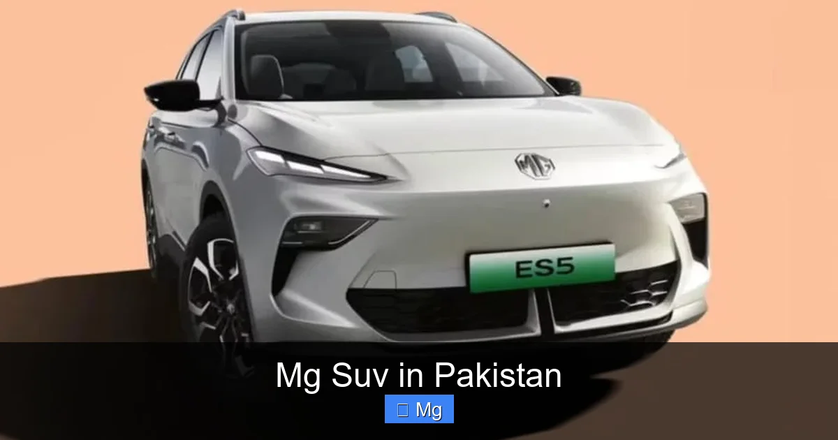 Mg Suv in Pakistan