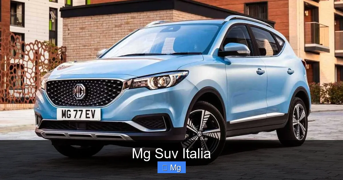 Mg Suv Italia