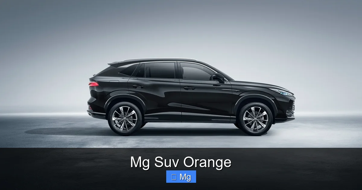 Mg Suv Orange