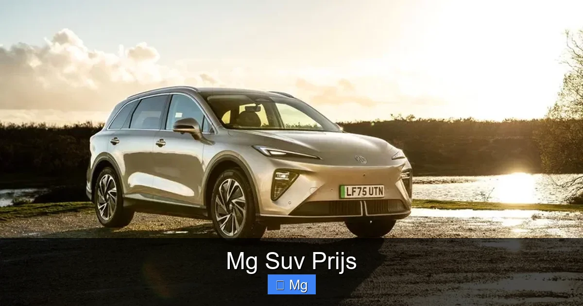 Mg Suv Prijs