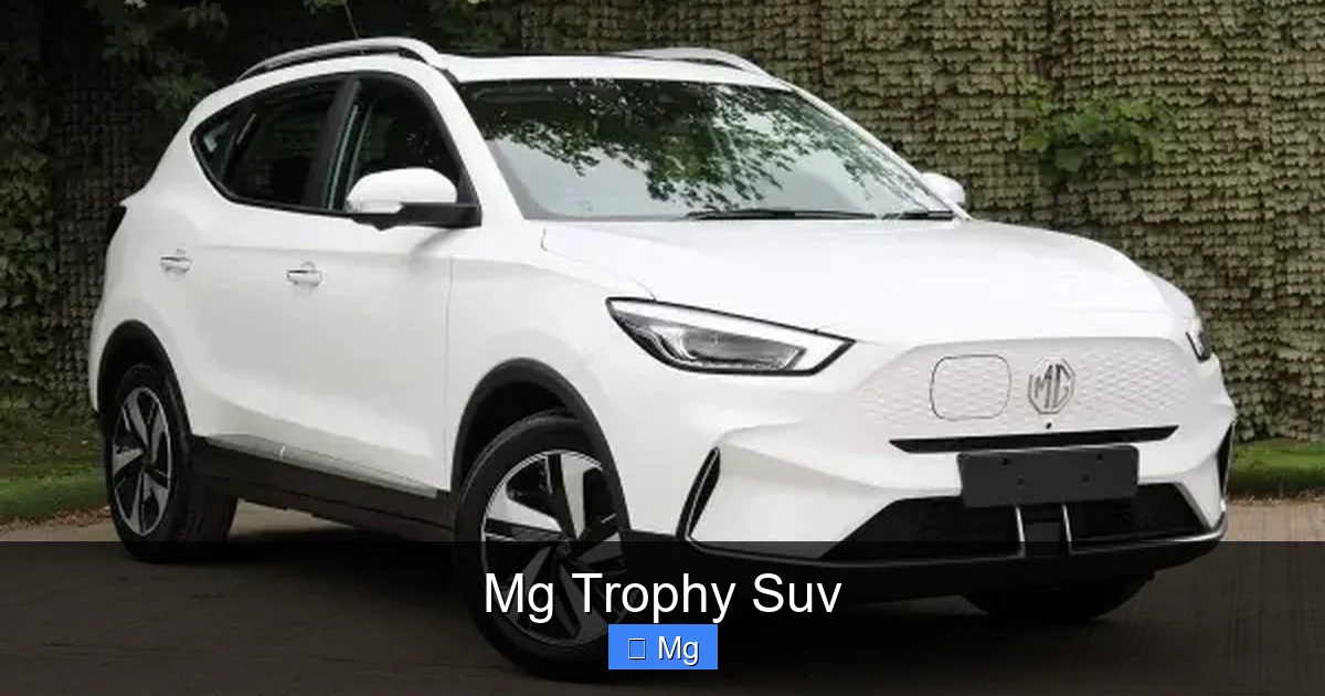 Mg Trophy Suv