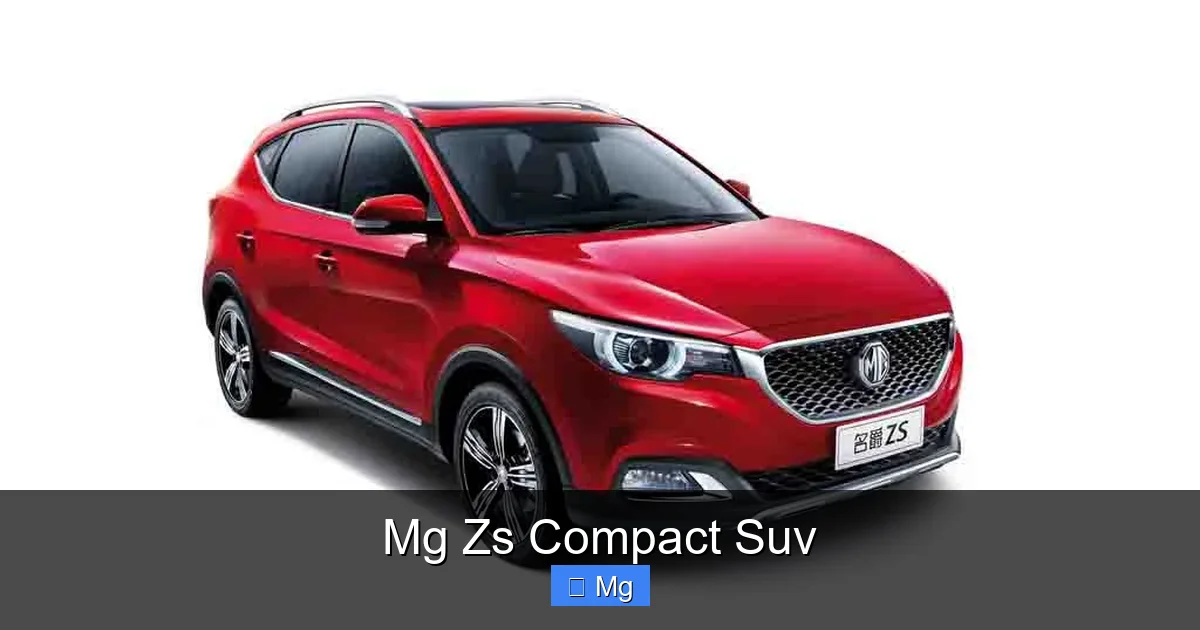 Mg Zs Compact Suv